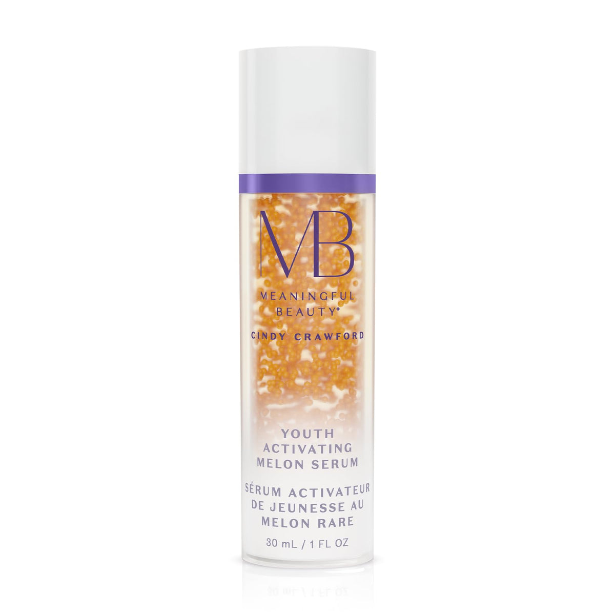Meaningful Beauty front packaging showing serum bottle and label for easy identification and trust