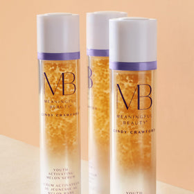 Meaningful Beauty close-up of melon stem cell visual highlighting botanical source and antioxidant benefit