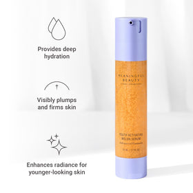Meaningful Beauty serum dropper close-up showing lightweight texture