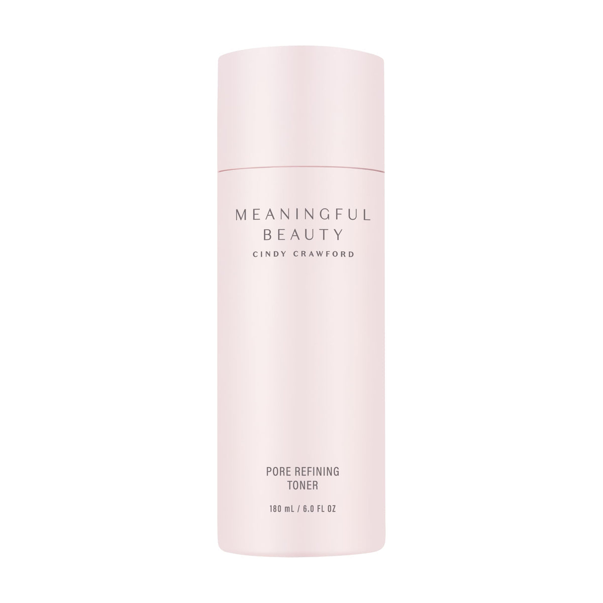 Meaningful Beauty toner front packaging showing bottle and cap for clear routine