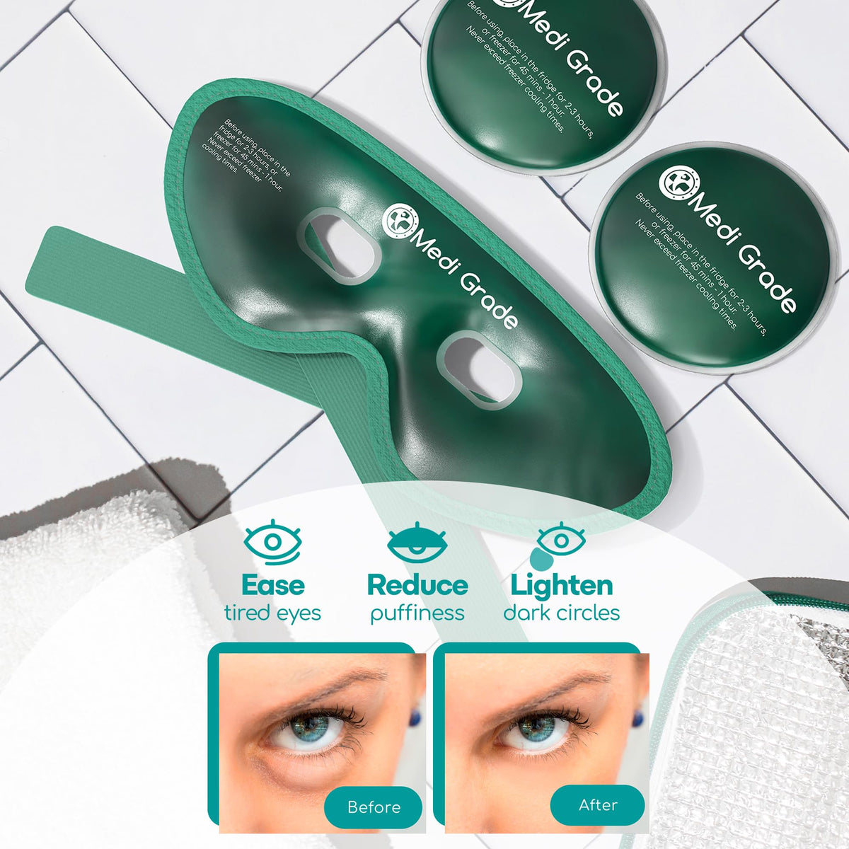 Medi Grade side view showing increased nose gap and better contouring