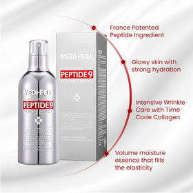 MEDI-PEEL 100ml size comparison showing travel-ready volume