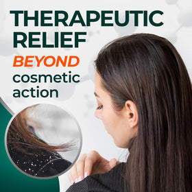 medicasp shampoo texture pouring from bottle showing consistency for scalp contact