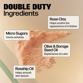 Medicine Mama's VMAGIC ingredients label listing natural oils and clay for soothing