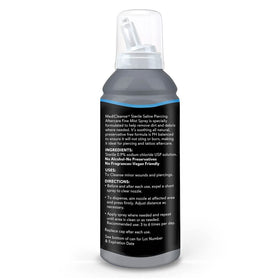 MediCleanse nozzle close-up demonstrating fine mist control