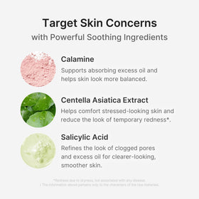 medicube dip and dab application with cotton swab, shows precise spot-targeting benefit