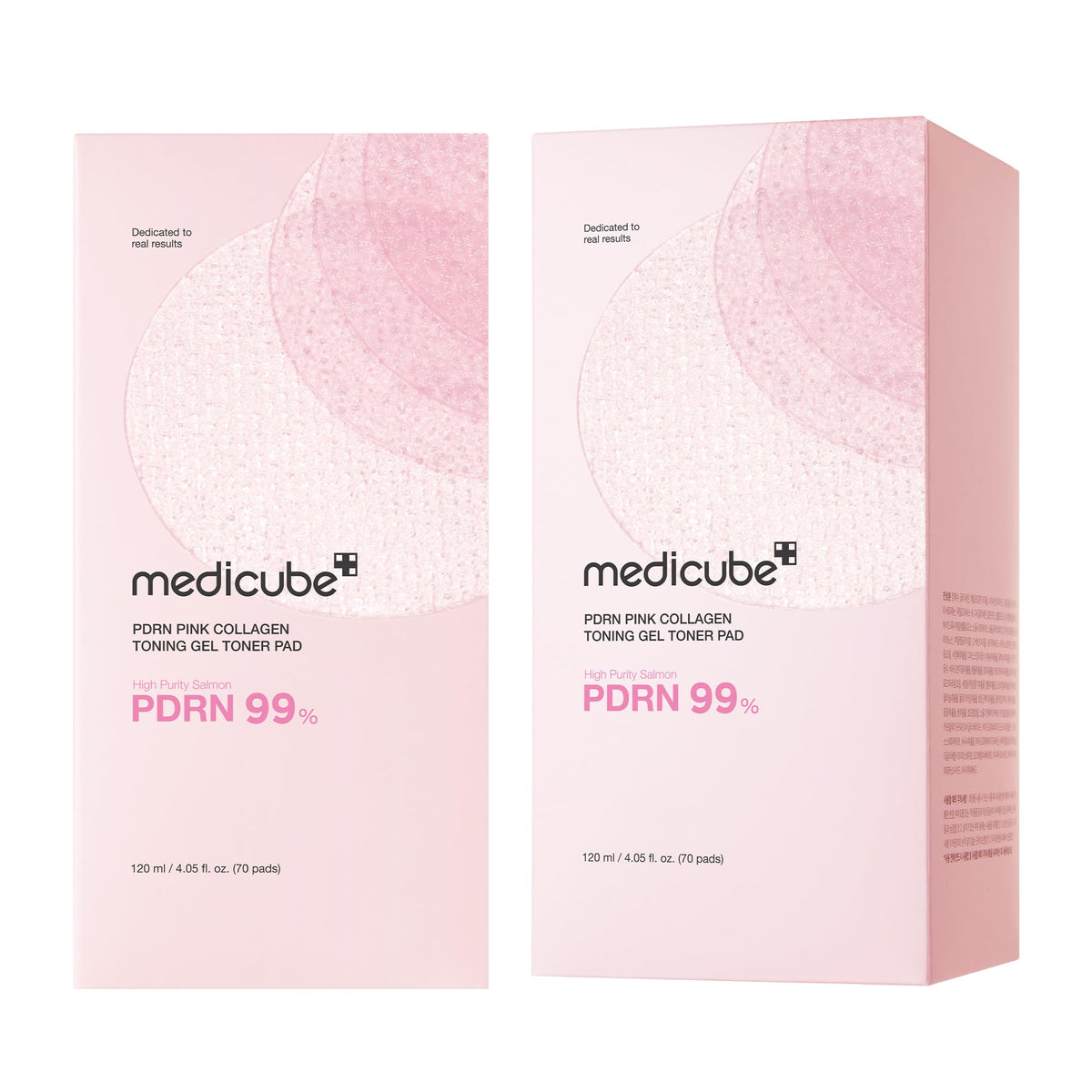 medicube 70 pads count and packaging emphasizing value and travel readiness