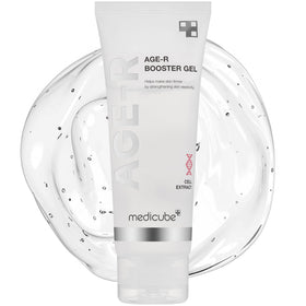 medicube front packaging showing serum bottle and brand clarity benefit