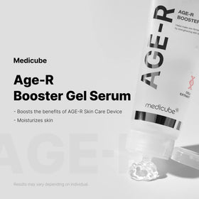 medicube gel texture close-up highlighting smooth hydration and lightweight feel