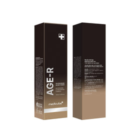 medicube on bathroom vanity showing daily routine and radiance benefit