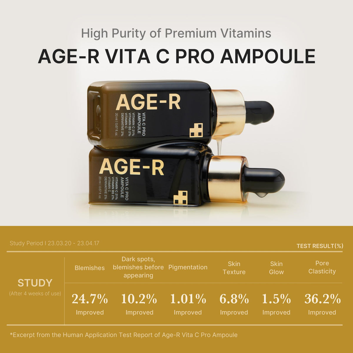 medicube serum texture on skin demonstrating lightweight hydration and finish