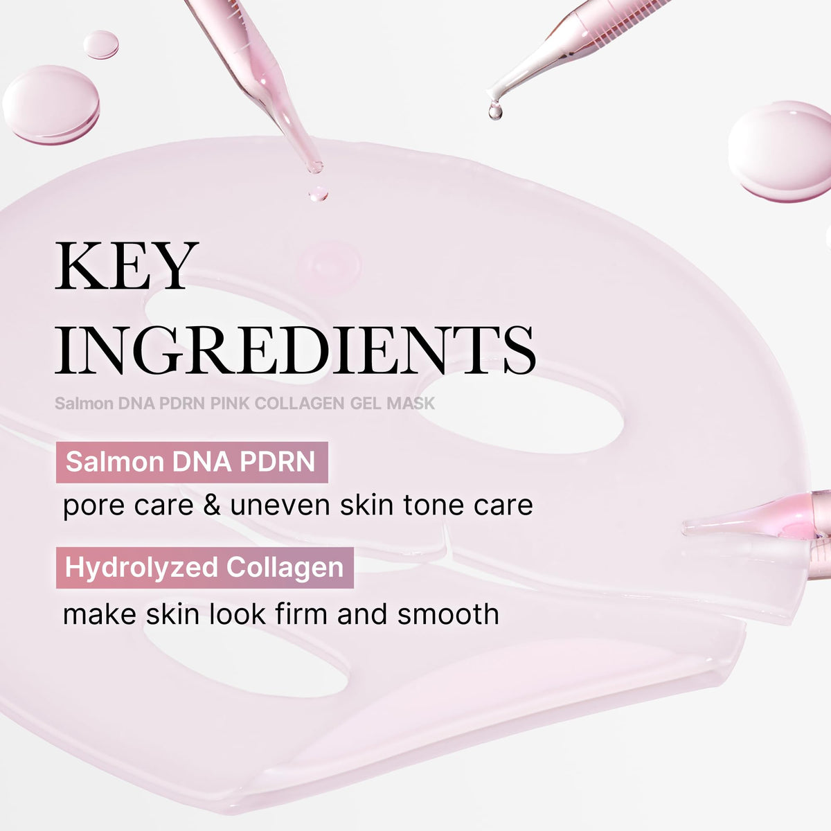 medicube applying jelly mask on face demonstrating cooling effect