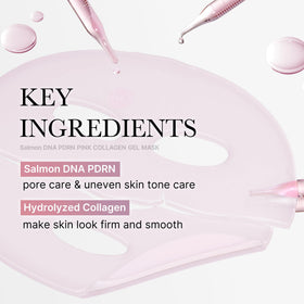 medicube applying jelly mask on face demonstrating cooling effect