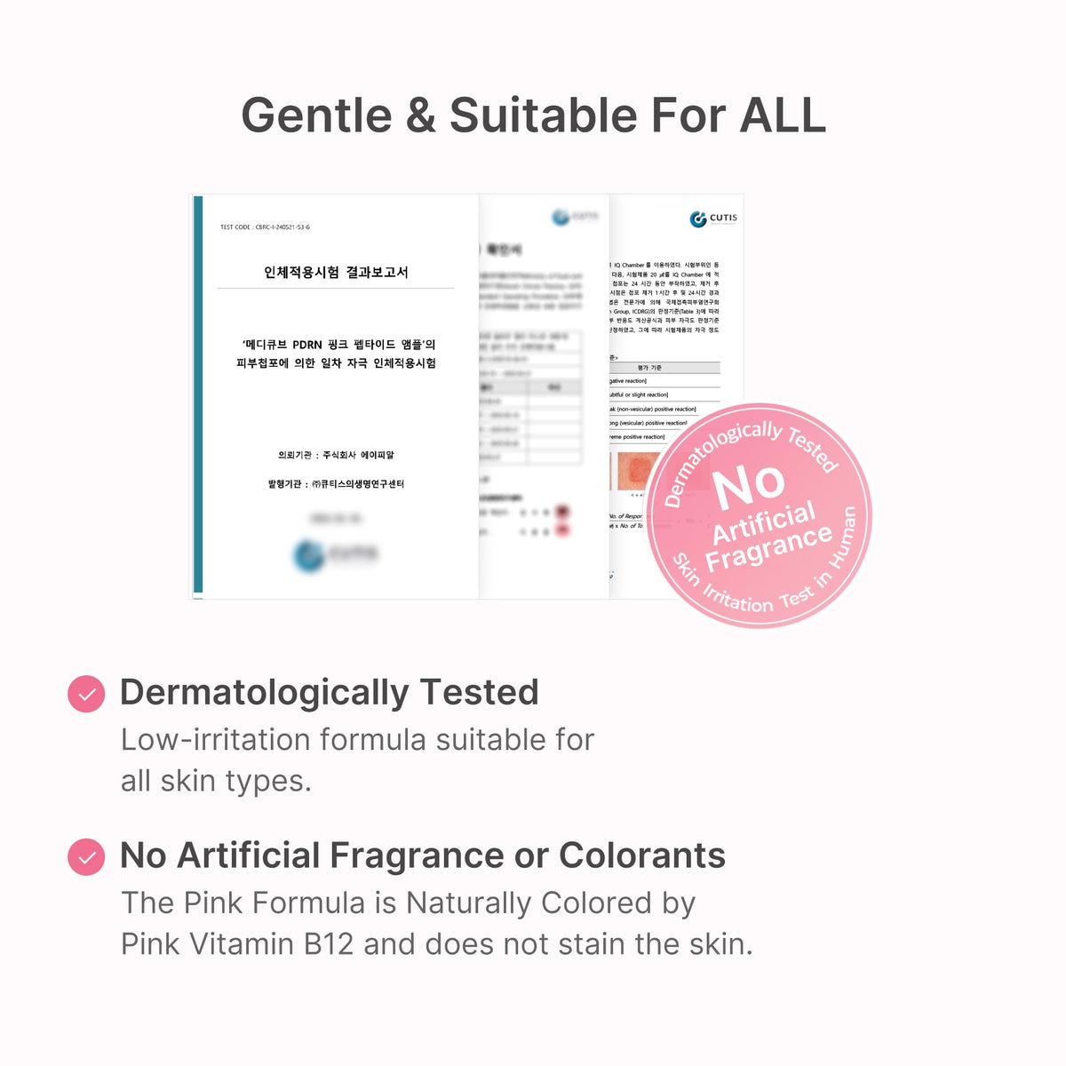 medicube droplet on skin demonstrating fast absorption and hydration effect