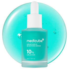 medicube front packaging showing bottle and box with clarity benefit