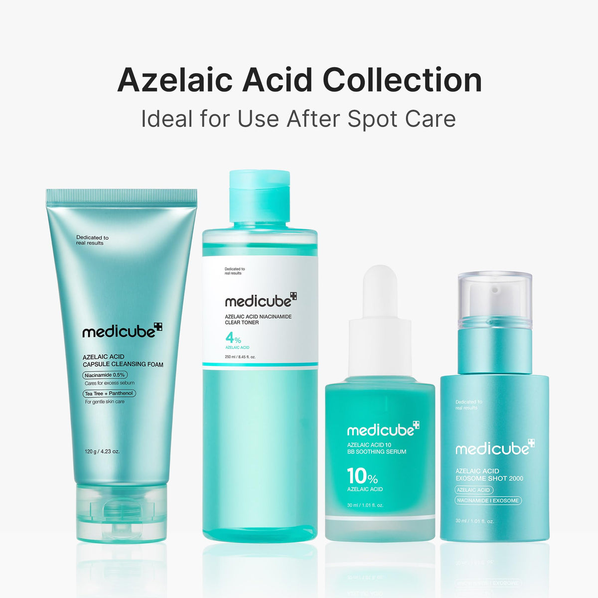 medicube in bathroom setting showing routine-friendly cleanser placement