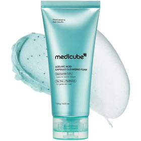 medicube front packaging showing cleanser and calming design for daily use