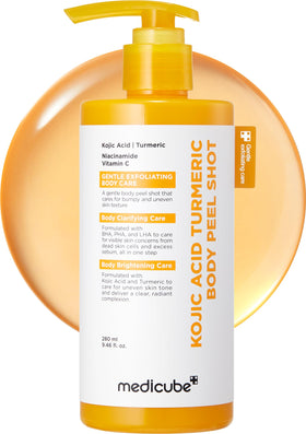 medicube bottle front view showing packaging and brand for clear product recognition