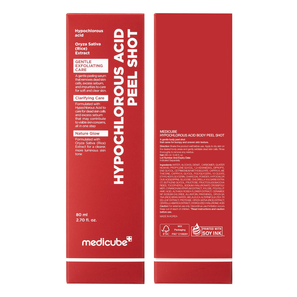 medicube on bathroom shelf styled scene showing routine-ready hydration benefit