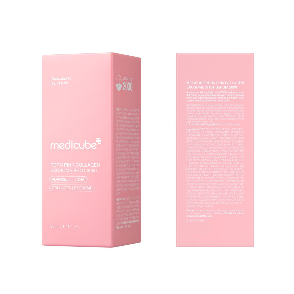 medicube bottle in natural light lifestyle shot showing radiant-skin benefit