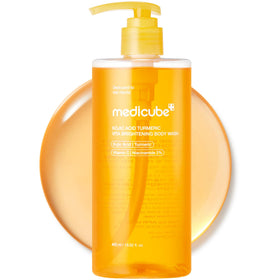 medicube front bottle showing label and benefits