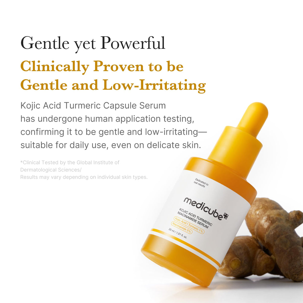 medicube on bathroom counter within skincare routine illustrating easy layering