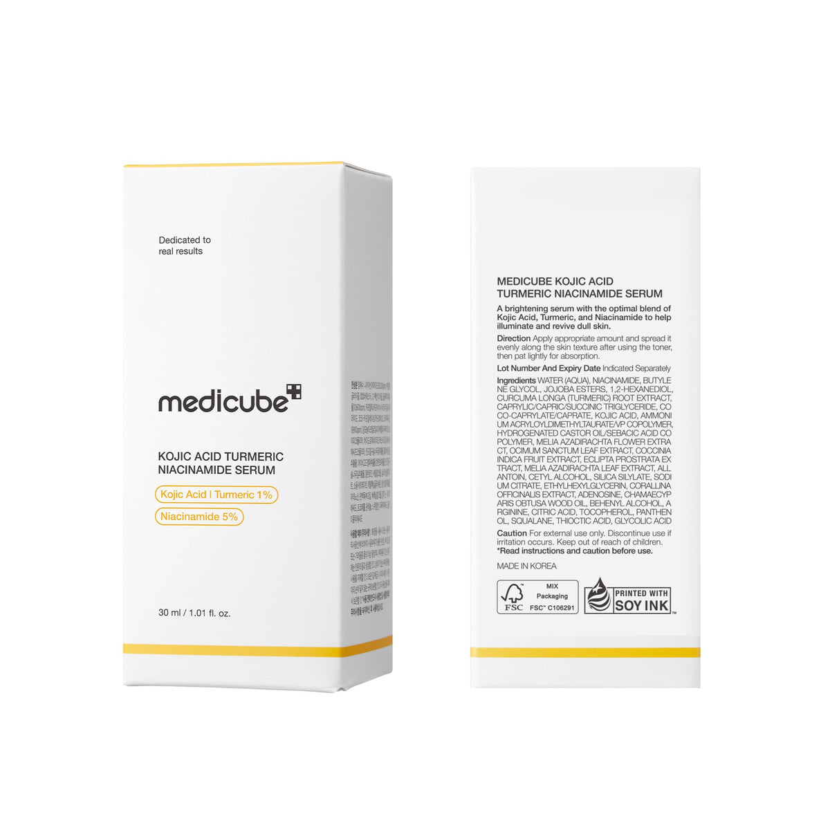 medicube applied during morning routine showing soothing, non-greasy finish and glow