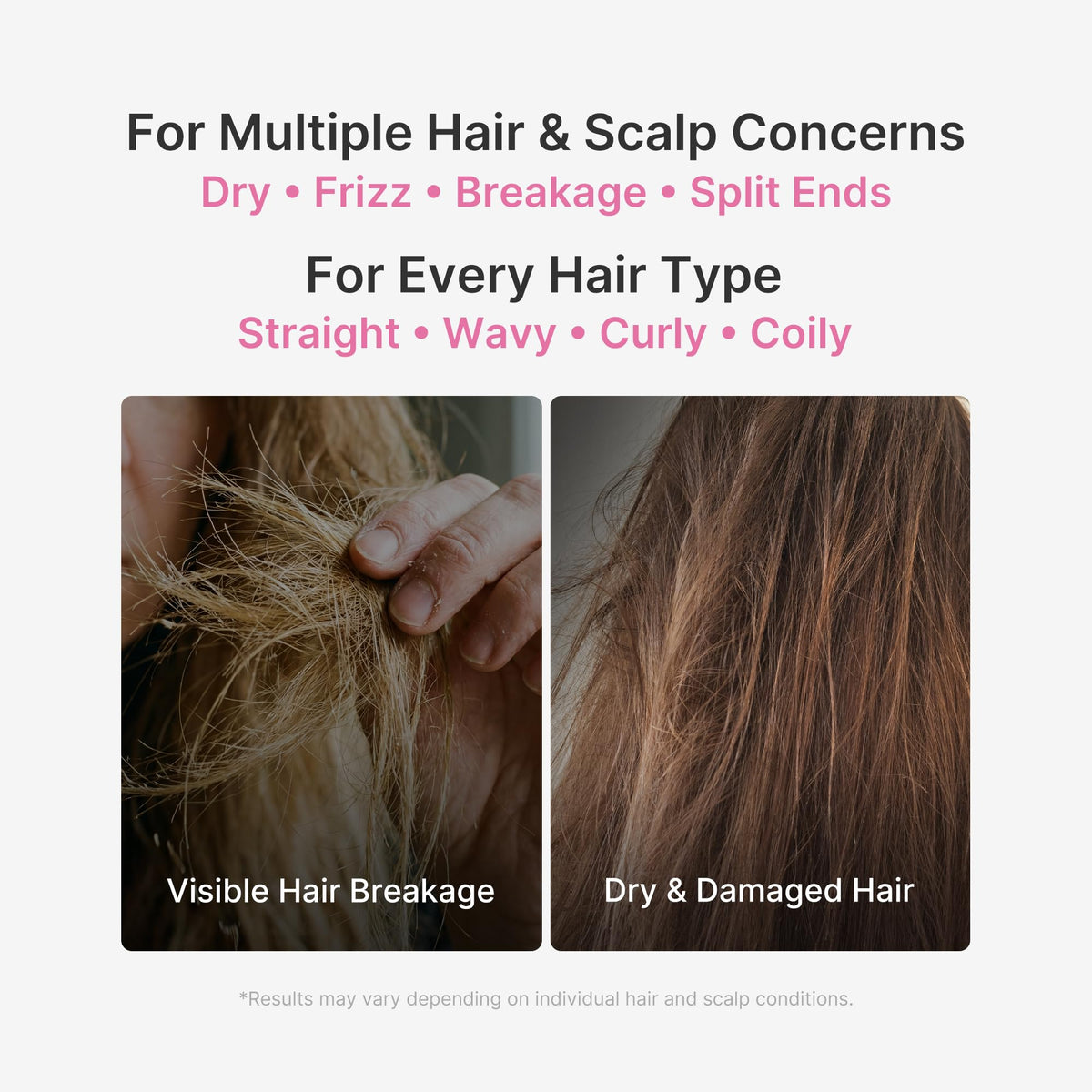 medicube creamy conditioner texture displayed to show lightweight, hydrating feel