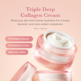 medicube creamy texture close-up illustrating rich hydration