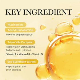 medicube serum being dispensed highlighting lightweight vitamin C hydration