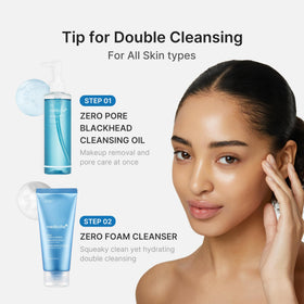 medicube emulsify milk showing oil-to-milk conversion for residue-free rinse
