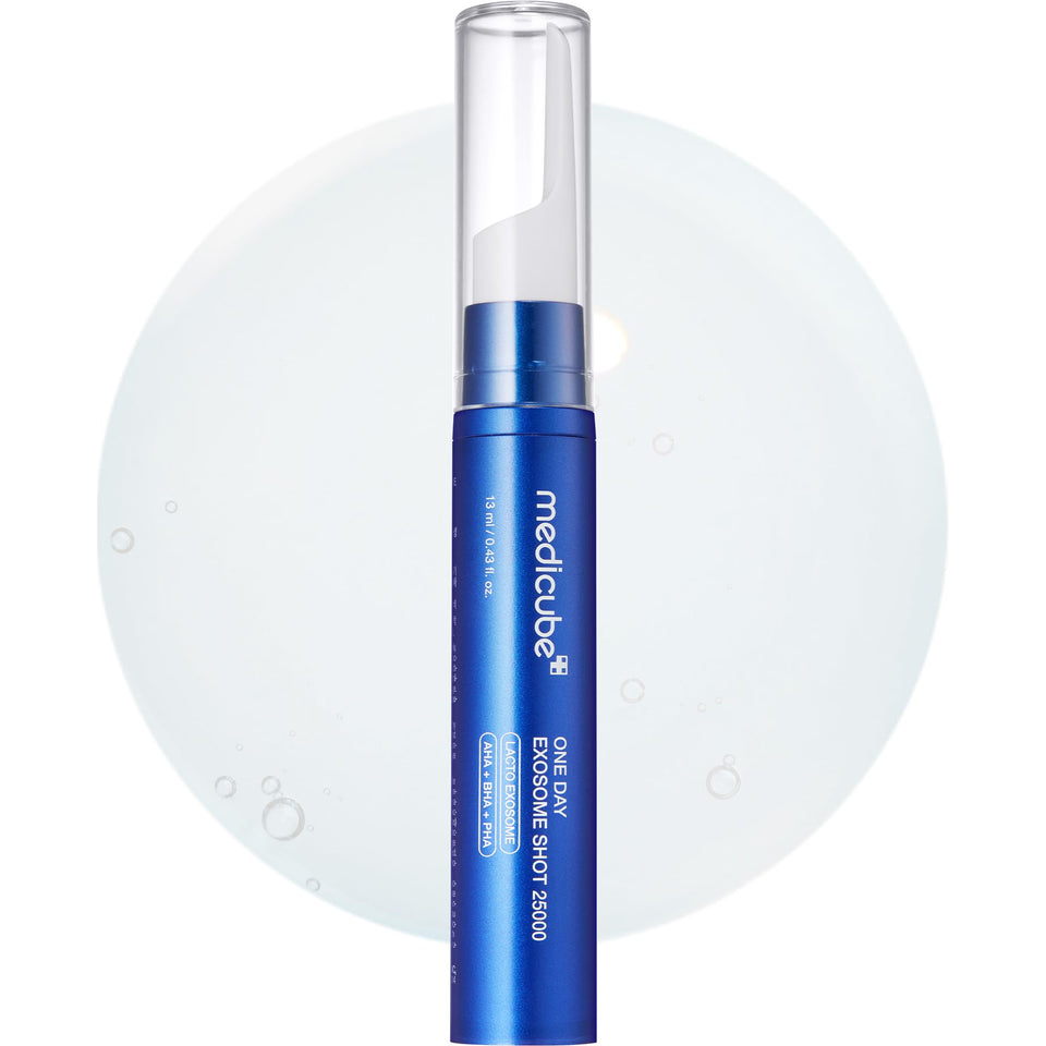 medicube front bottle shot showing compact booster for targeted pore care