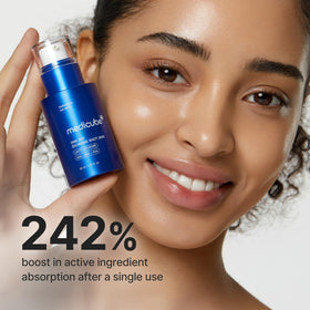 medicube ampoule used in skincare routine for visible refinement