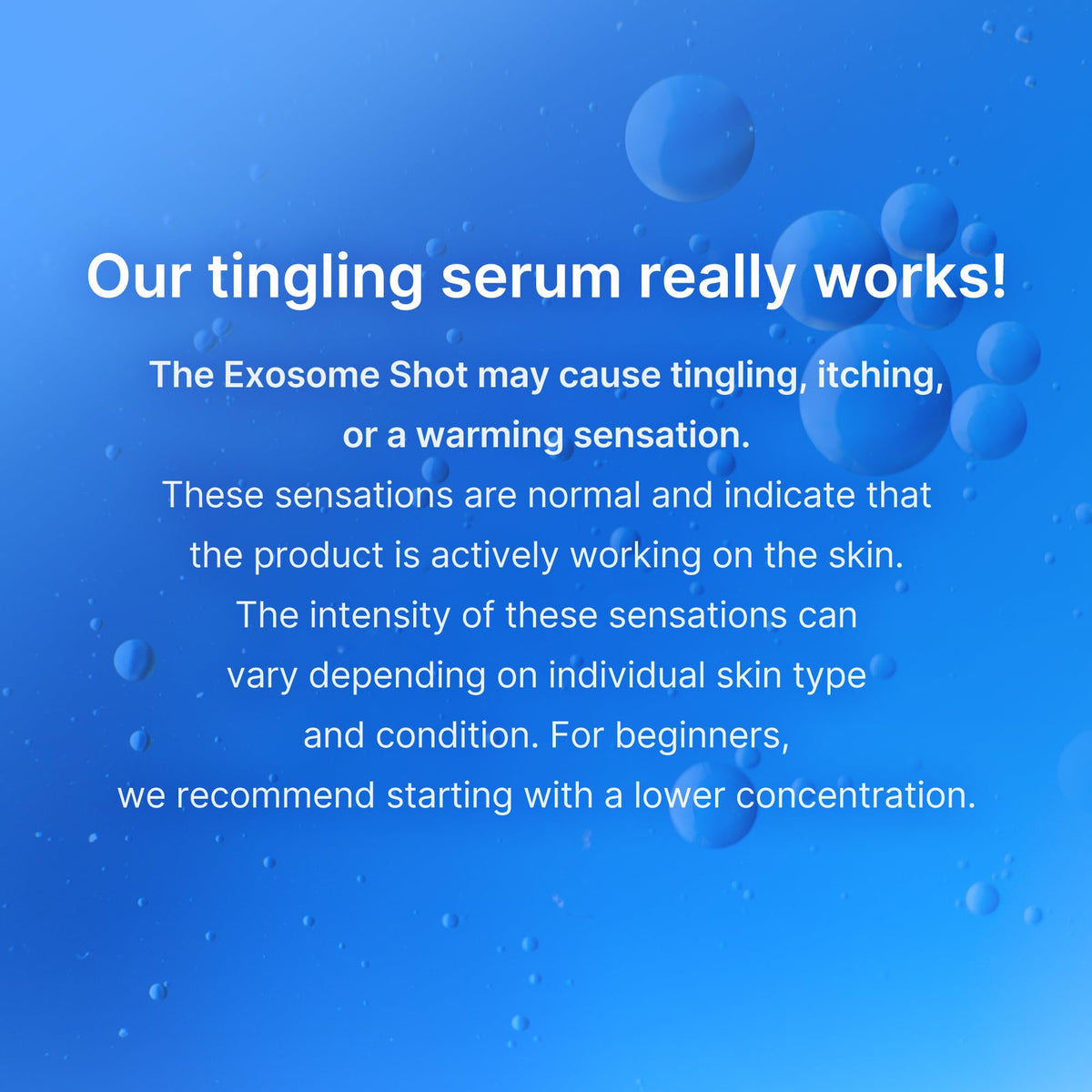 medicube label detail showing AHA BHA PHA and exosome technology clarity