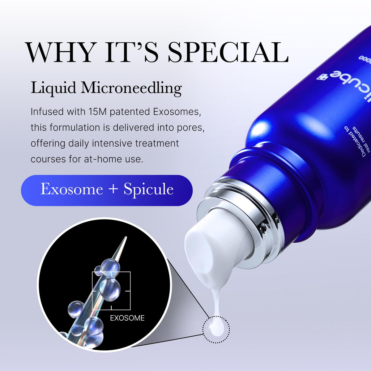 medicube serum texture on skin demonstrating quick absorption