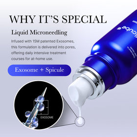 medicube serum texture on skin demonstrating quick absorption