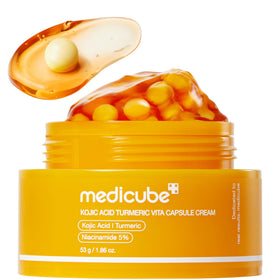 medicube front jar showing clean packaging and product benefit