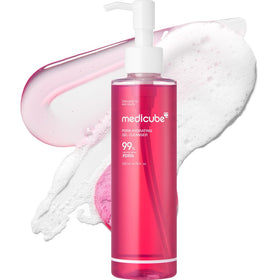 medicube front packaging 200ml showing product and benefit: gentle daily cleansing