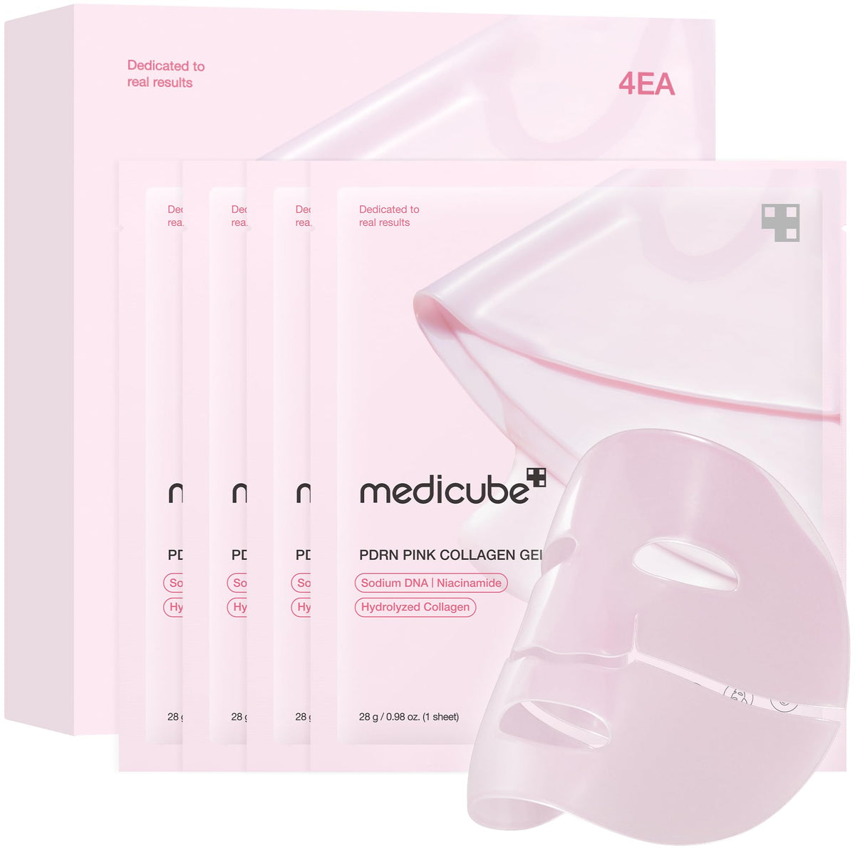 medicube front packaging showing product and benefits