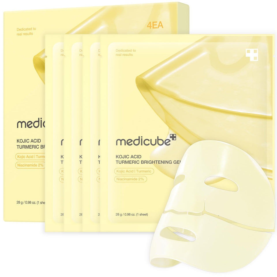 medicube front packaging showing product and benefits for easy identification