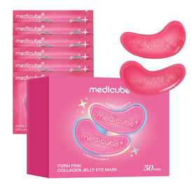 medicube front packaging showing 50 pairs and travel-friendly benefit