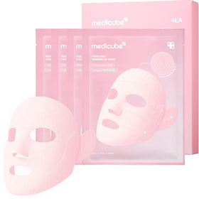 medicube front packaging showing product and benefits for clearer purchasing