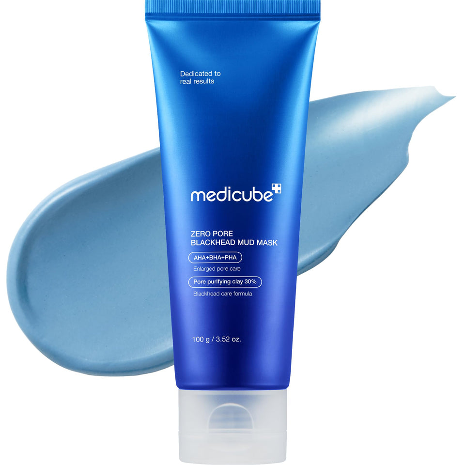 medicube front packaging showing product benefits and quick 3-minute use