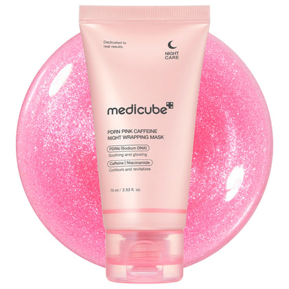 medicube front tube showing product and branding for quick identification and shelf appeal