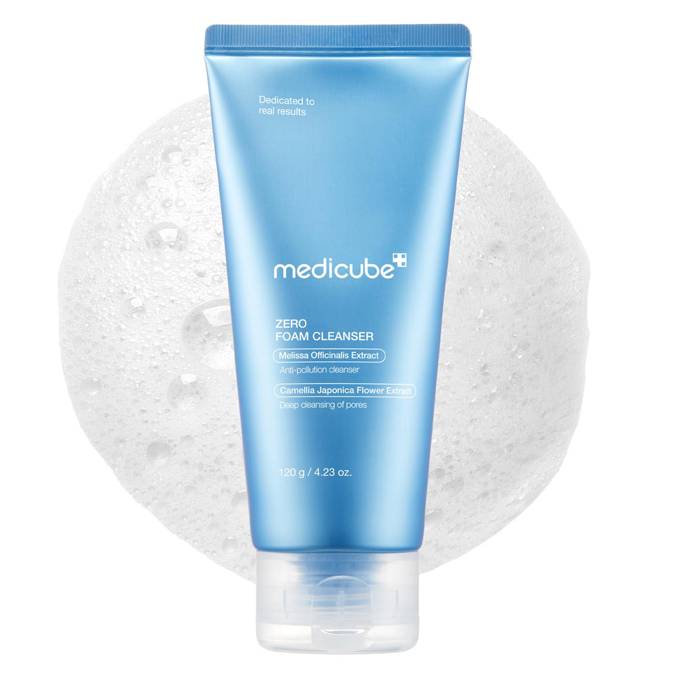 medicube front tube showing clean packaging and benefits
