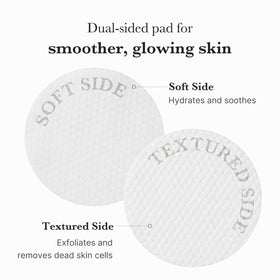 medicube ingredient display with lavender and willow bark for calming exfoliation benefit