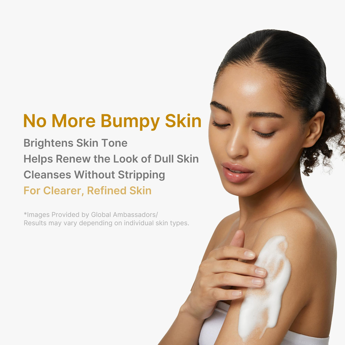 medicube turmeric and kojic acid visual highlighting brightening