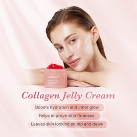 medicube collagen ingredient display highlighting purified hydrolyzed collagen