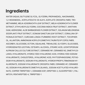 medicube outer packaging box displaying product name and ingredient focus