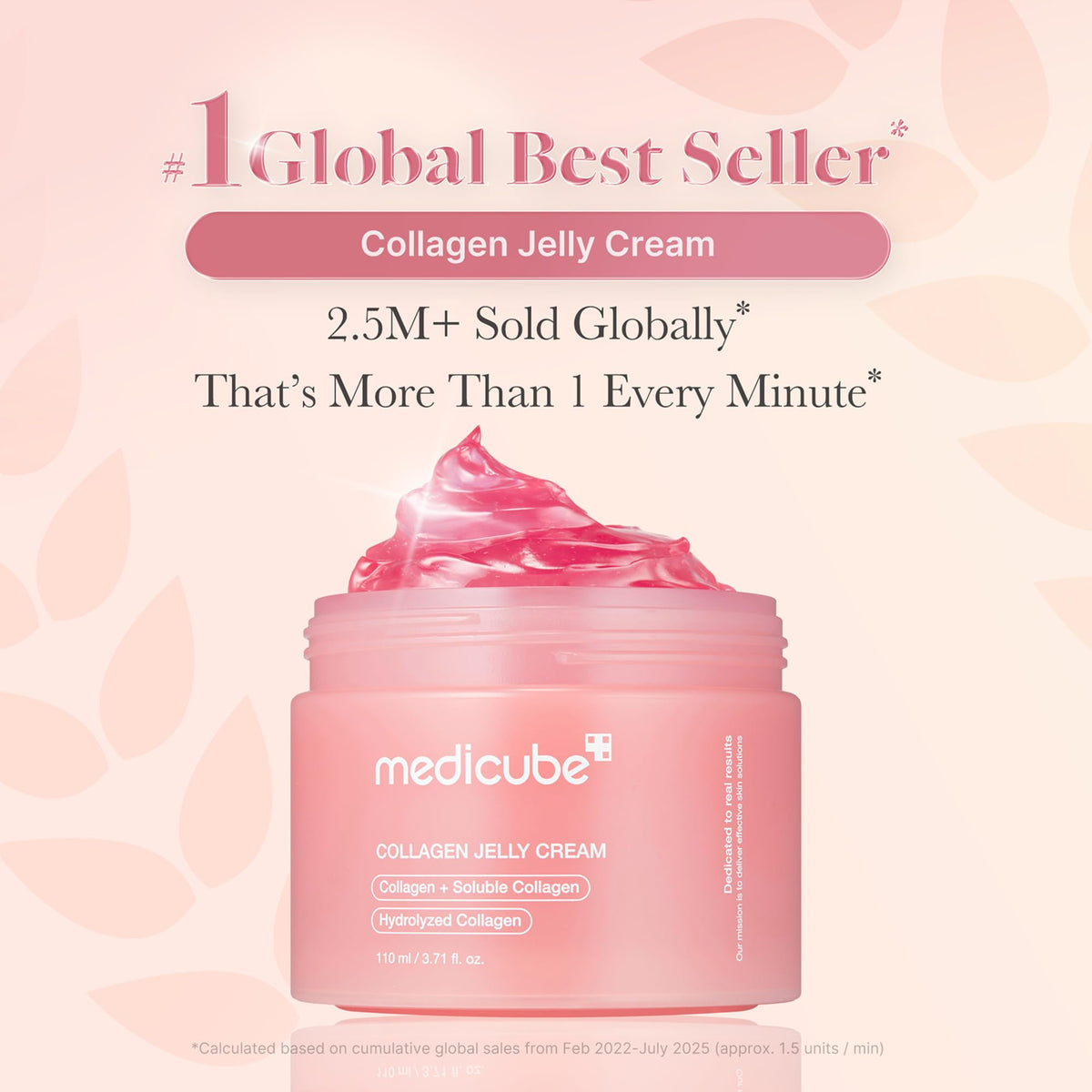 medicube jelly cream close-up texture demonstrating lightweight absorbency